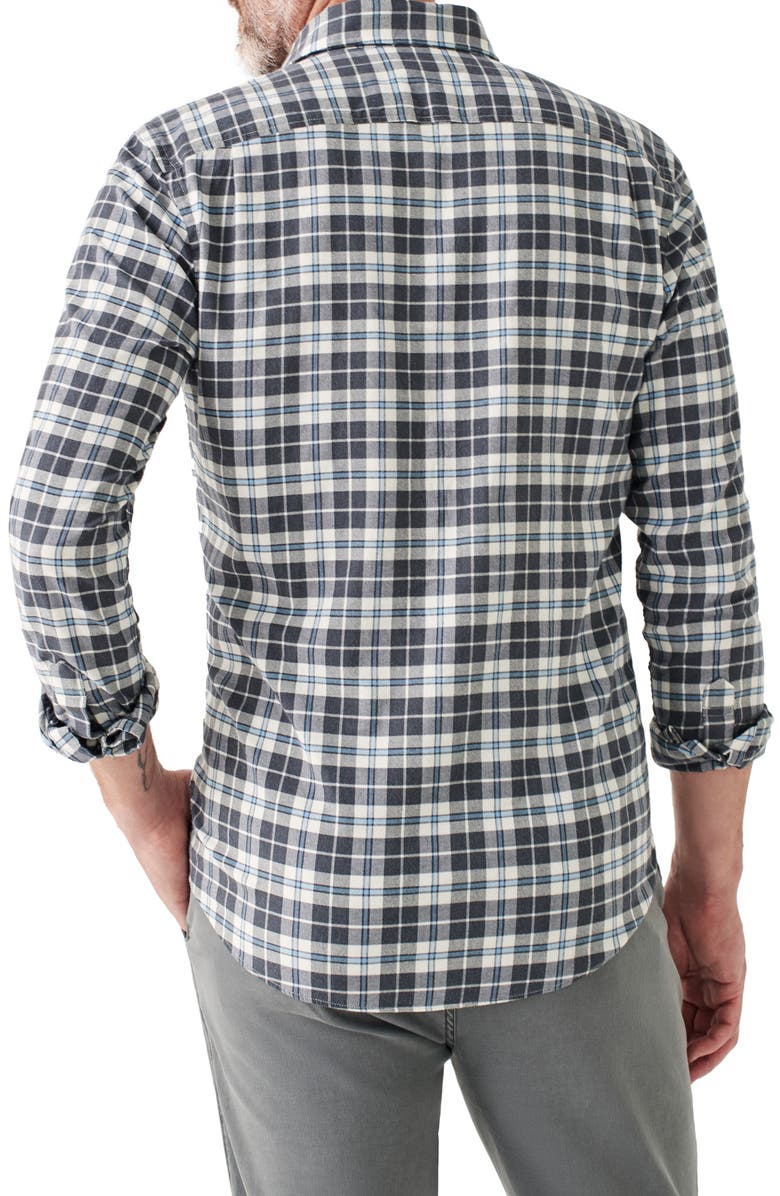 Faherty Movement Plaid Button-Up Shirt, Alternate, color, 