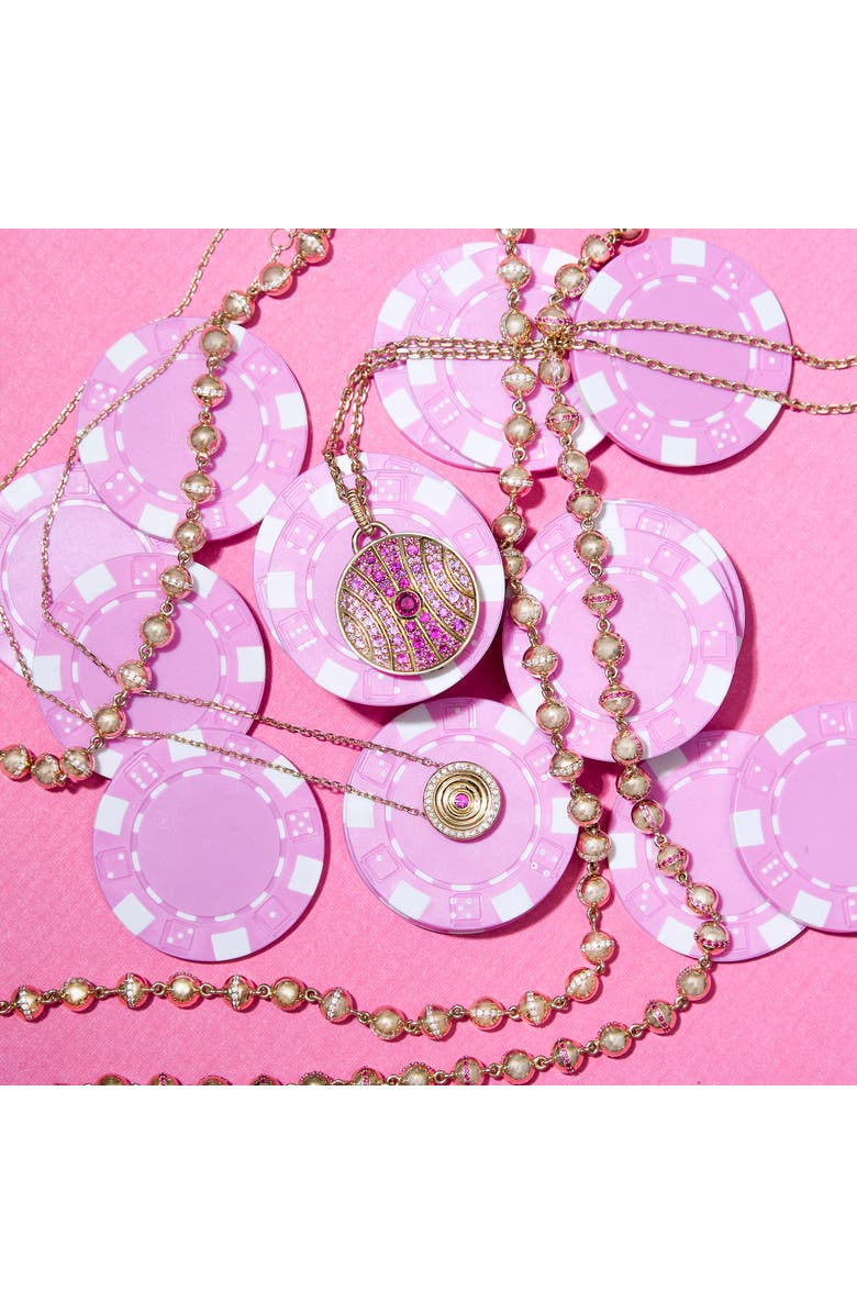 Campbell + Charlotte Revel Small Bead Necklace, Alternate, color, Gold