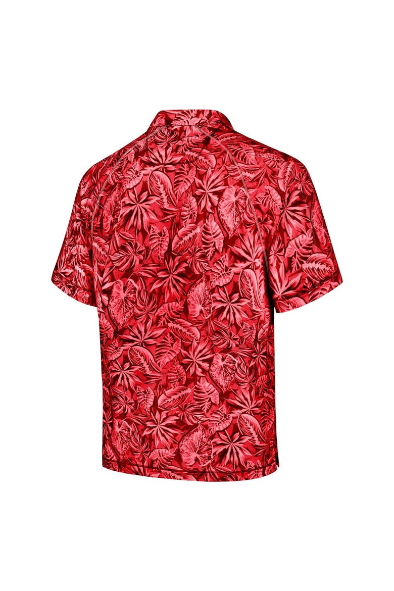 Men's Tommy Bahama Crimson Alabama Crimson Tide Tropical Score IslandZone Polo, Alternate, color, Crimson