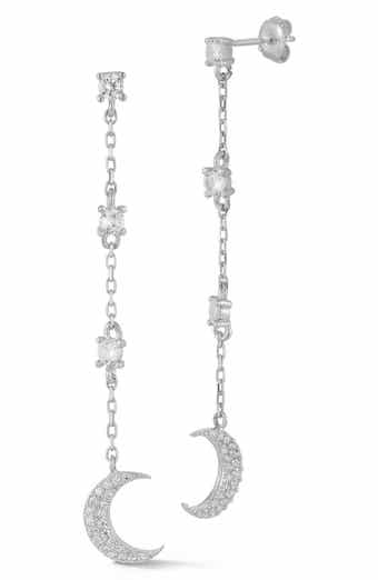 Moon Drop Earrings