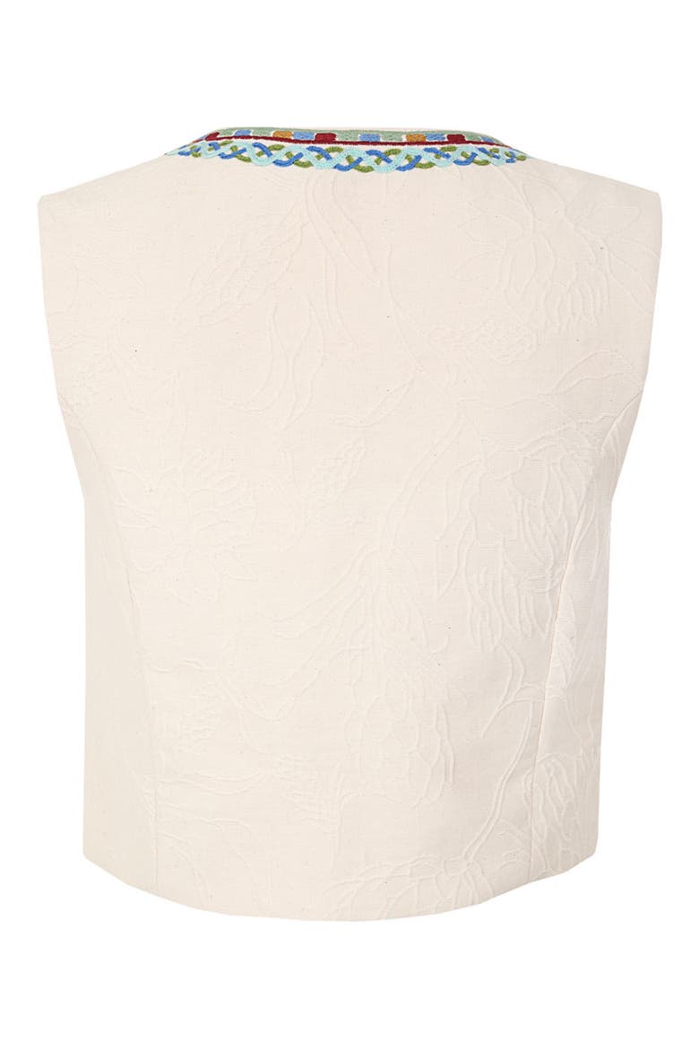 Mabel Solstice Cover-Up Vest, Alternate, color, WHITE