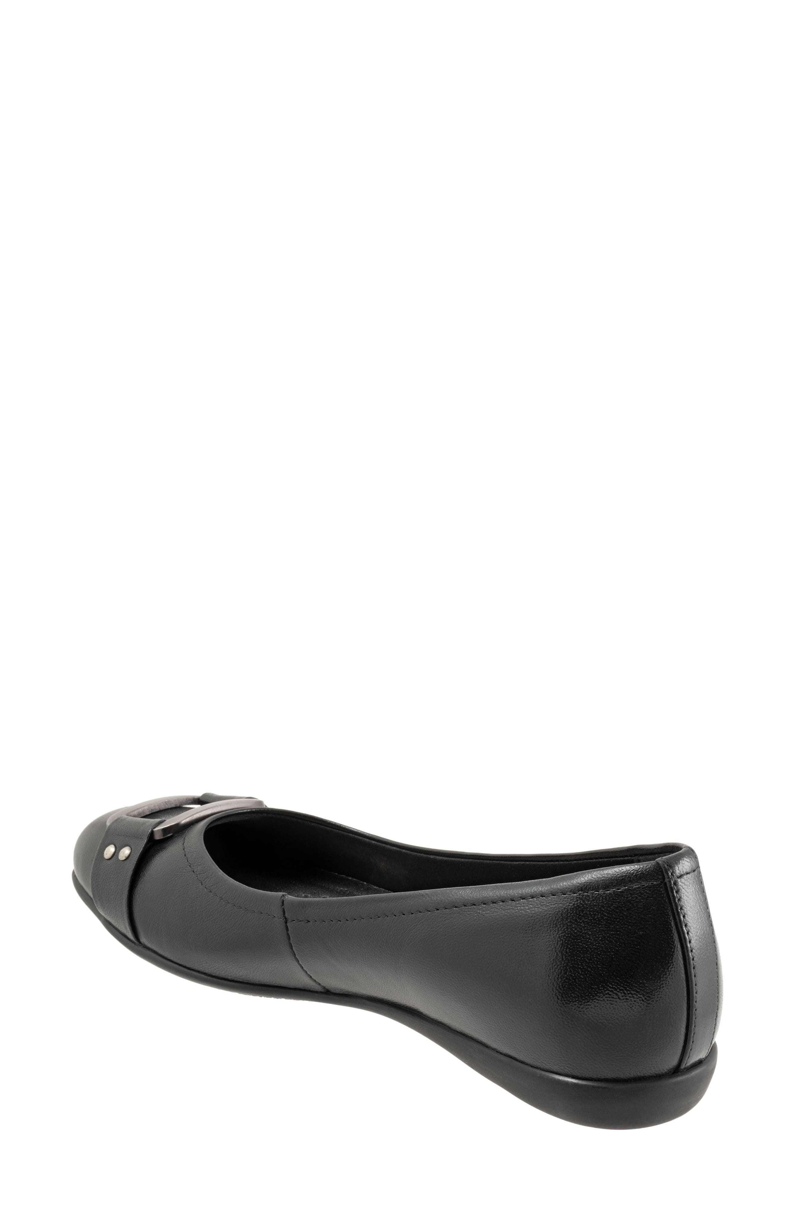Trotters Sizzle Signature Flat - Multiple Widths Available, Alternate, color, Black