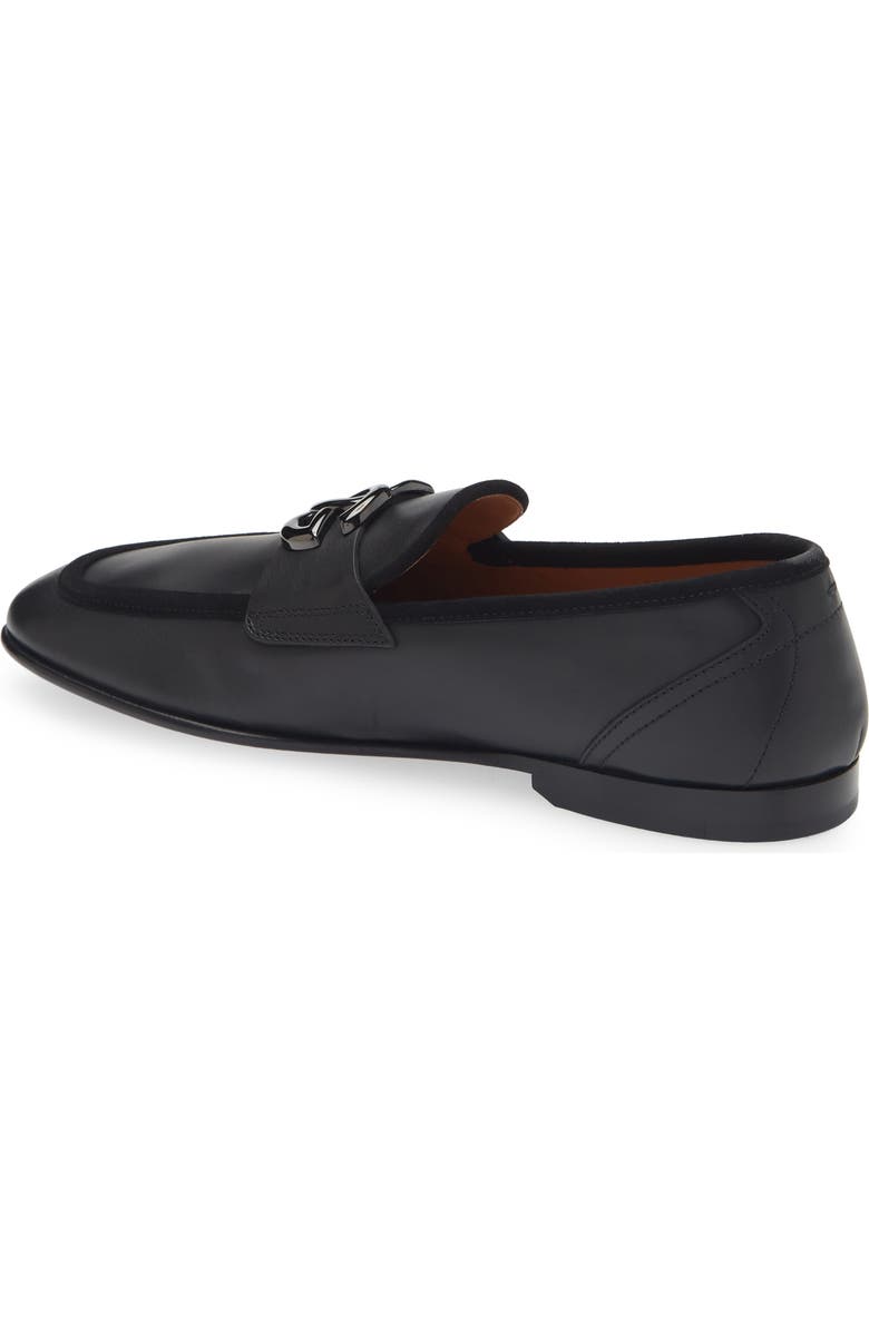 Dolce&Gabbana Dorada Crosta Loafer, Alternate, color, Nero