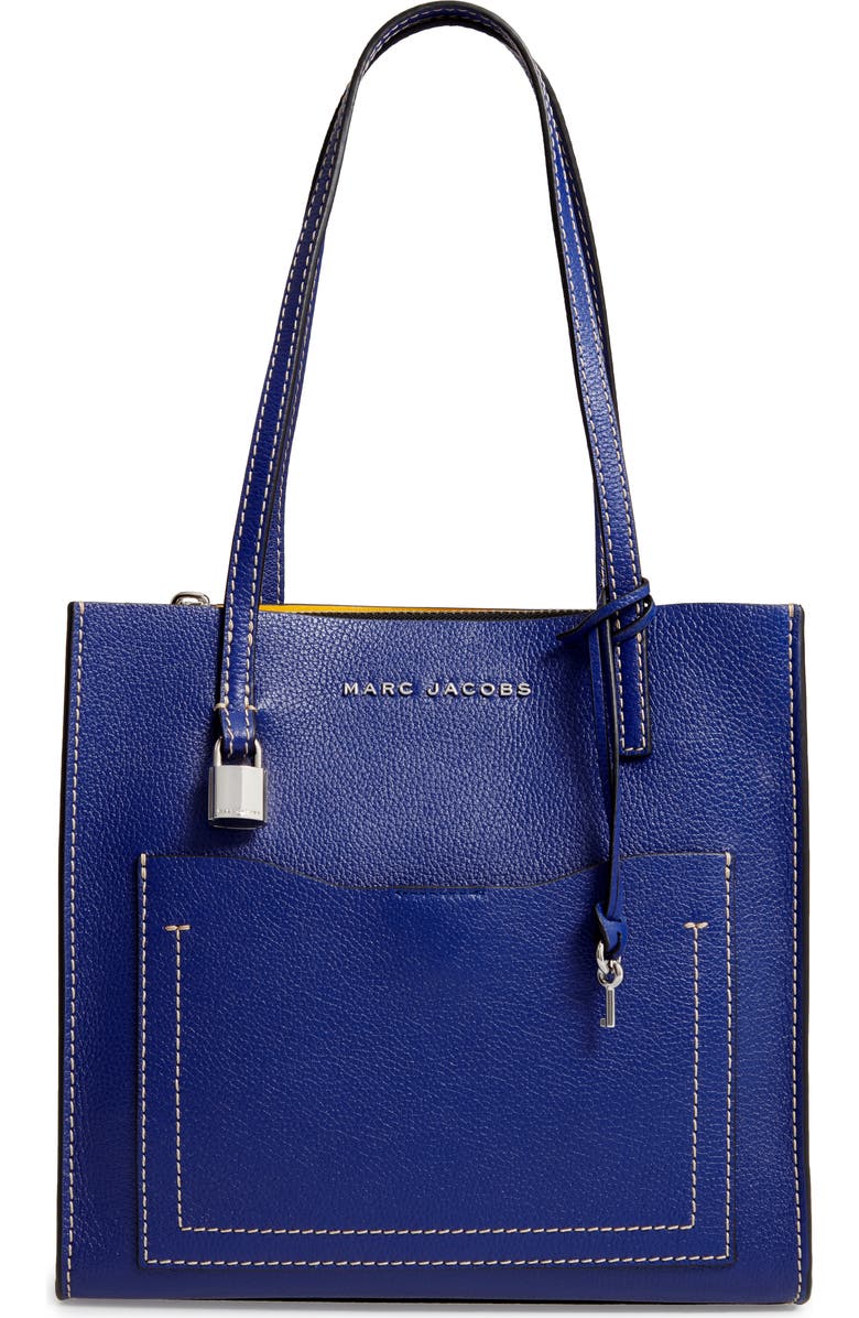 Marc Jacobs The Grind Medium Leather Tote, Main, color,
