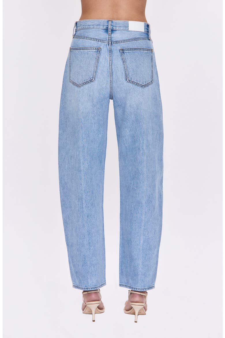 Wes High Waist Barrel Jeans, Alternate, color, GAZE