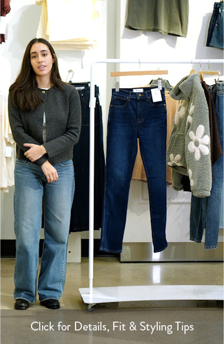 The Pencil High Waist Jeans, sales video thumbnail