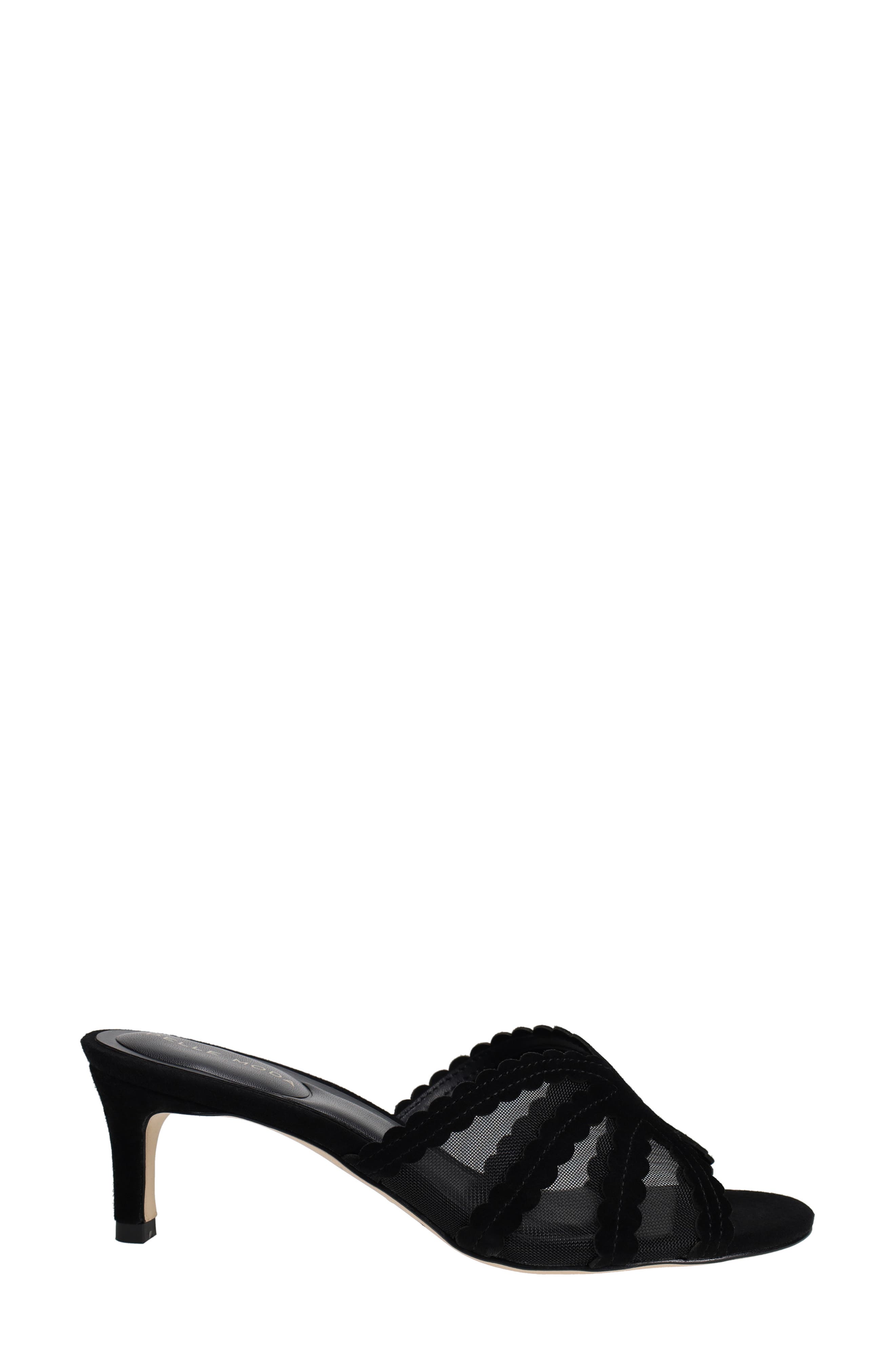 Vione Kitten Heel Slide Sandal, Alternate, color, BLACK