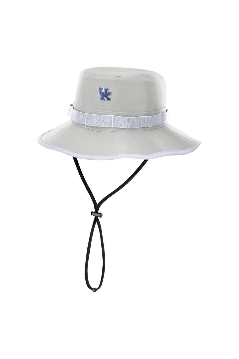 Men's Nike Gray Kentucky Wildcats 2025 Sideline Apex Boonie Performance Bucket Hat, Alternate, color, Gray