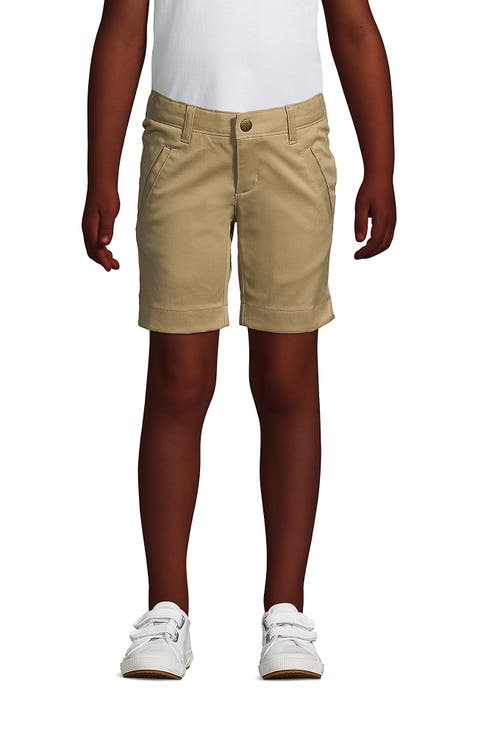 School Uniform Girls Stretch Chino Bermuda Shorts