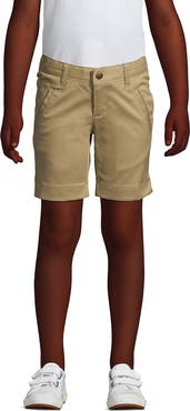 Lands' End School Uniform Girls Stretch Chino Bermuda Shorts