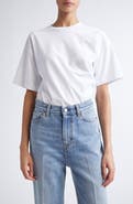 TOTEME Twisted Organic Cotton T-Shirt