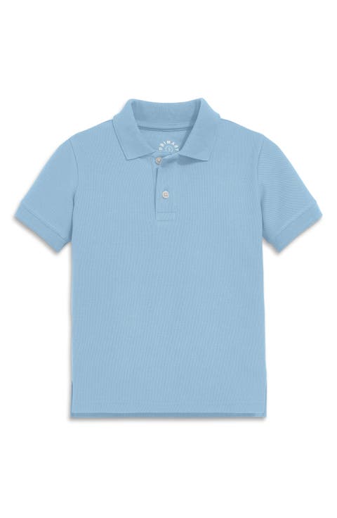 Kids' Short Sleeve Piqué Polo