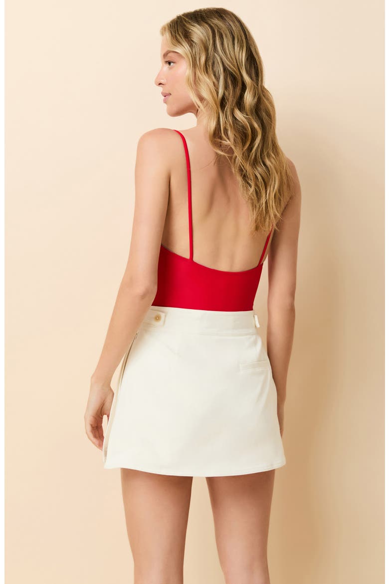 The Brea Skort, Alternate, color, BRULE