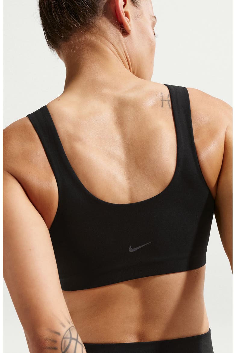 Zenvy Dri-FIT Sports Bra, Alternate, color, 010 BLACK/COL GY