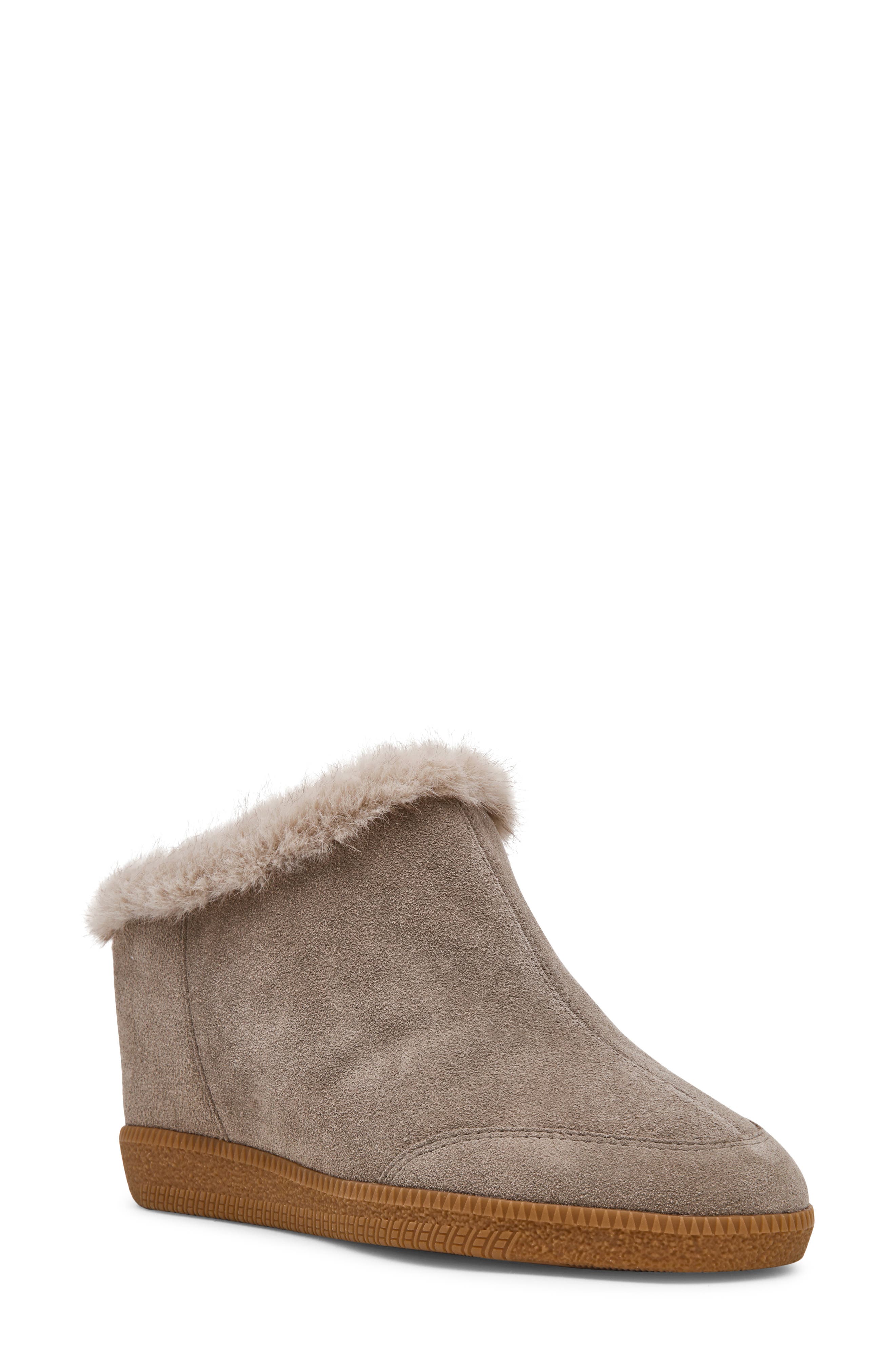 Taki Wedge Bootie, Main, color, TAUPE SUEDE
