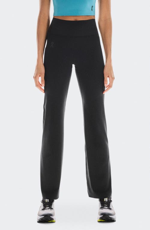 On Studio Flared Tights In Black
