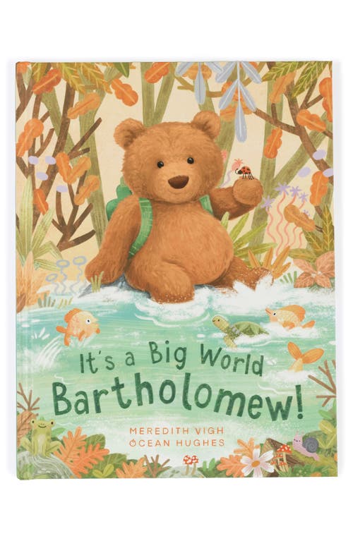 Jellycat 'It's a Big World Bartholomew' Board Book in Multi  product