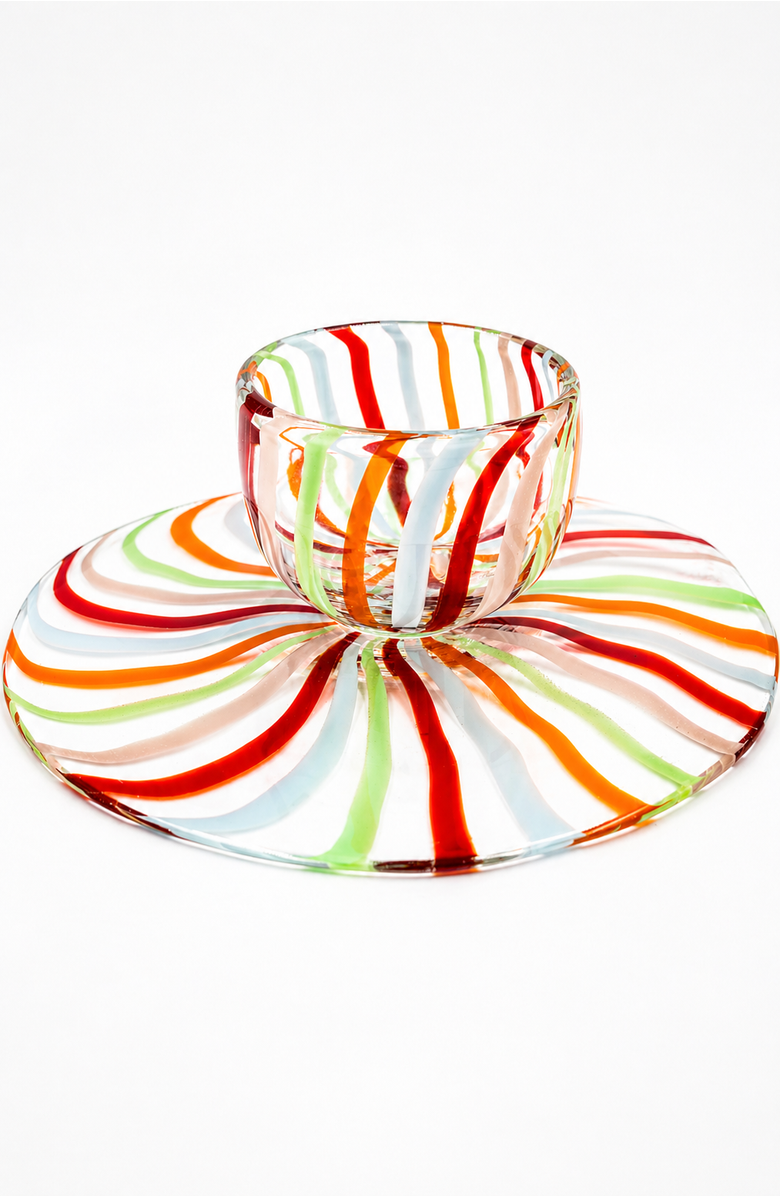 Jeanne Fitz Gezellig Reversible Cake Stand, Alternate, color, Multi