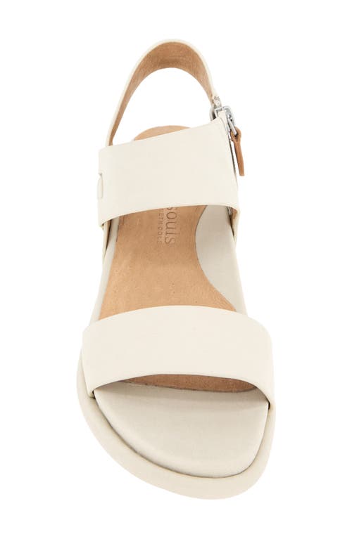 Shop Gentle Souls By Kenneth Cole Gentle Souls Jolisa Wedge Sandal In Stone Leather
