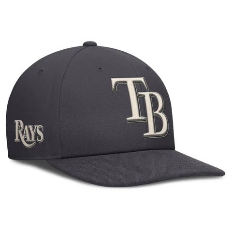 Men's Nike Anthracite Tampa Bay Rays Statement Pro Snapback Hat