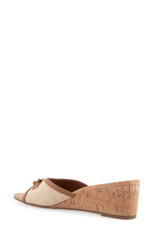 AEROSOLES AEROSOLES WAVA WEDGE SLIDE SANDAL 