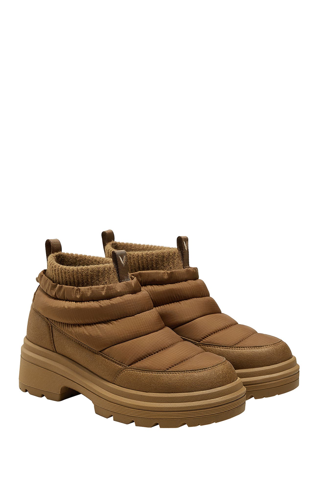 Tyler Waterproof PufferTherm Warm Boots, Main, color, Chestunt