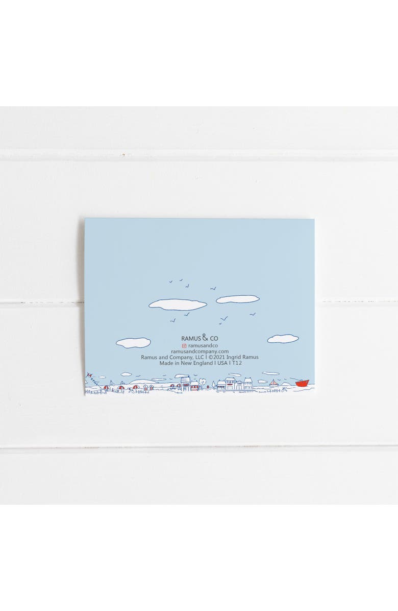 Ramus & Co Thank You Salty Town Greeting Card Pack Set, Alternate, color, Multi-Pack