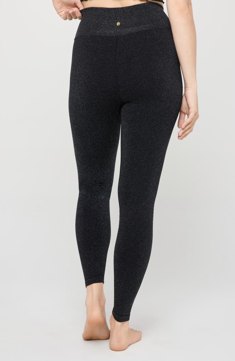 Spiritual Gangster Love Sculpt Shimmer Leggings, Alternate, color, 