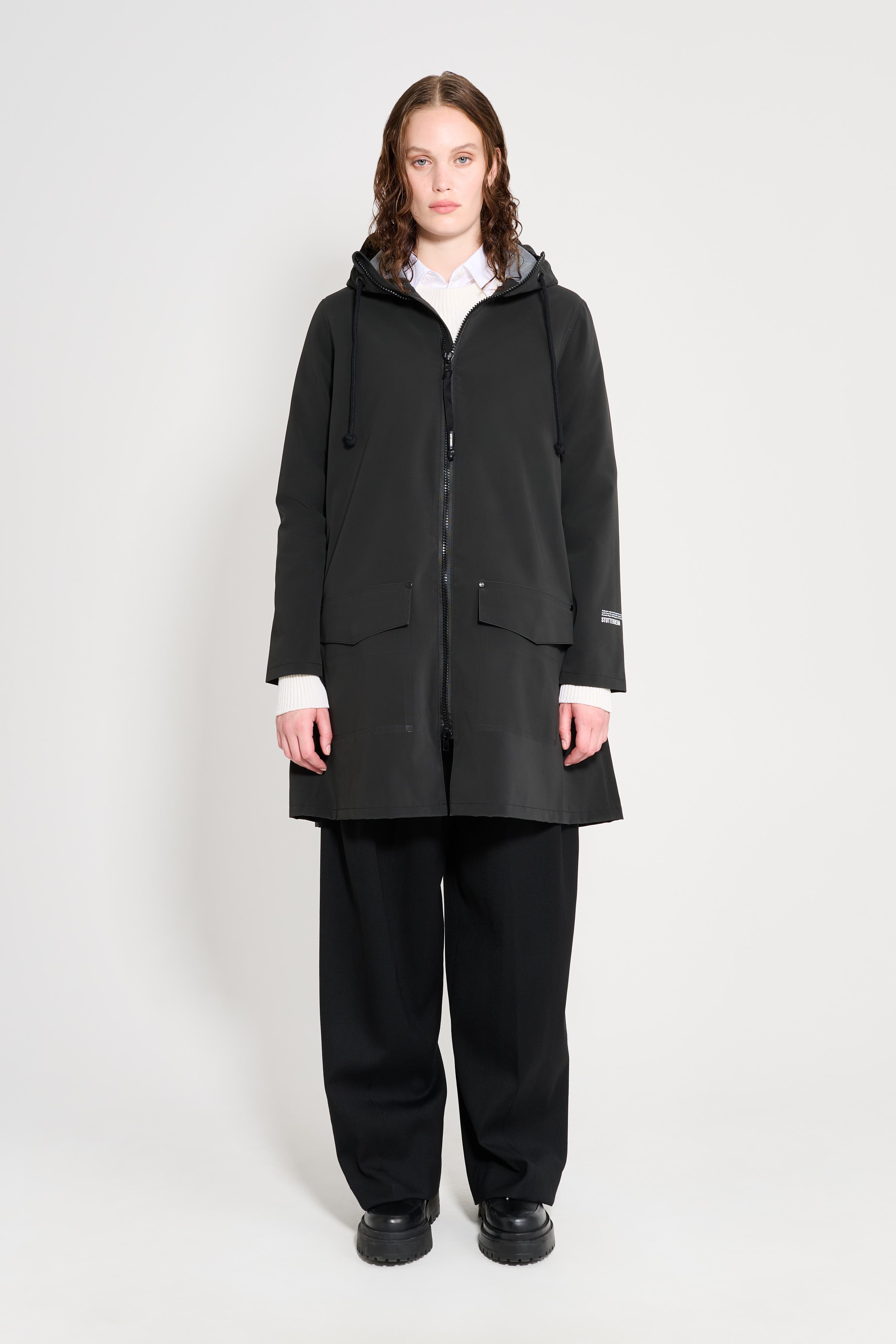 Mosebacke Patch Matte Raincoat (Women) | Nordstrom