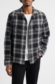 AllSaints Teshio Plaid Button-Up Shirt