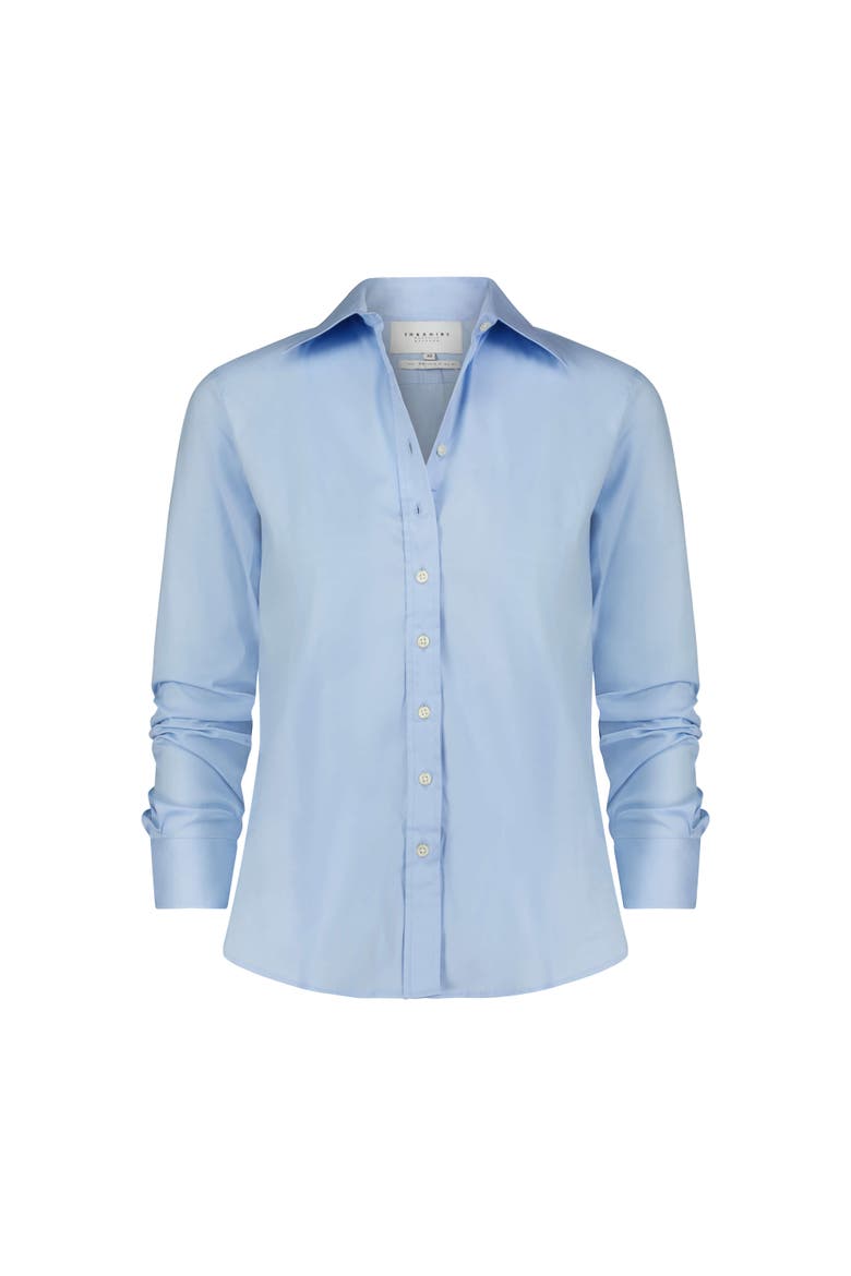 The Boyfriend Shirt, Alternate, color, Blue Dawn