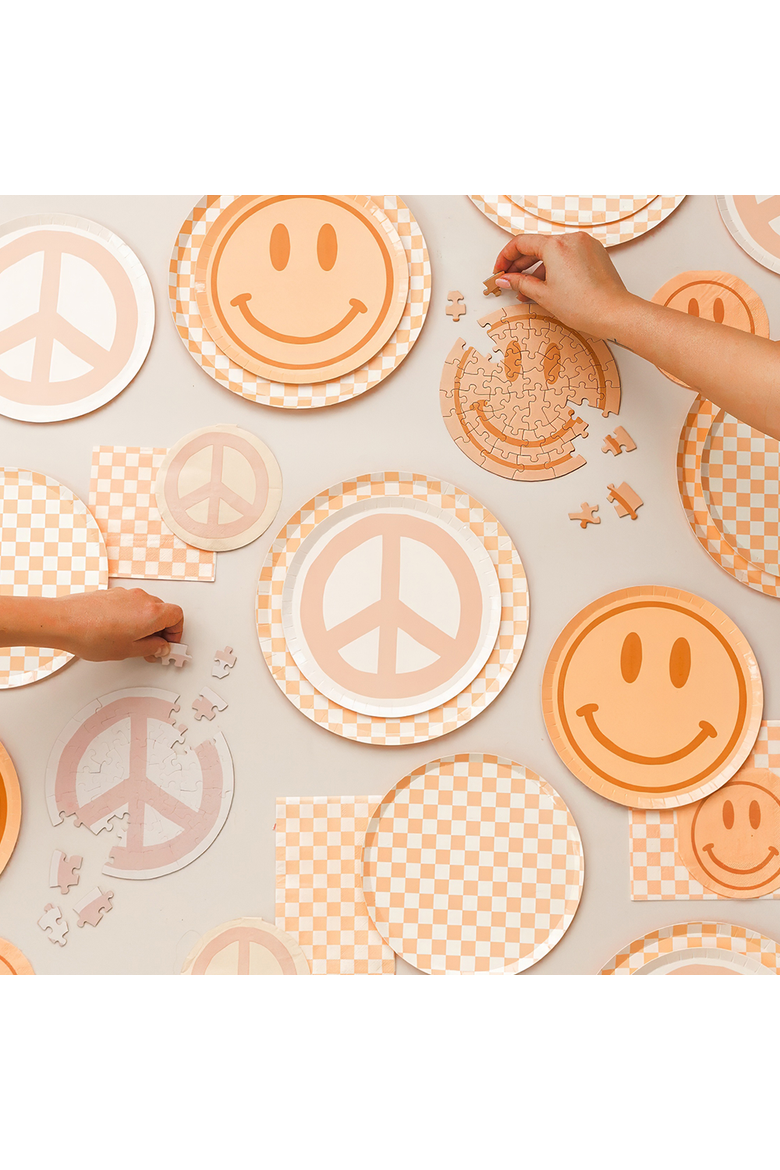 Peace & Love Peace Dessert Plates, Alternate, color, Assorted Pre-Pack