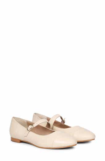 SAINT G Garlen Mary Jane Cap Toe Flat
