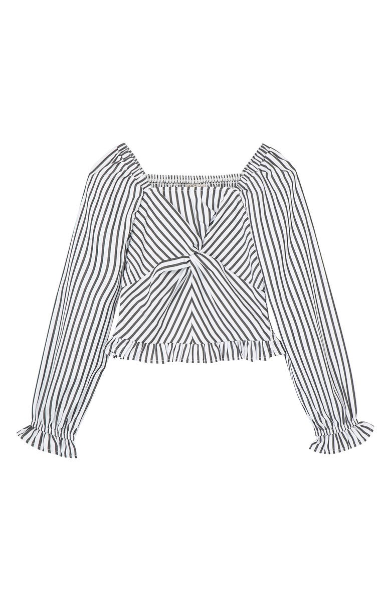 Habitual Kids Kids' Stripe Twist Smocked Top, Main, color,