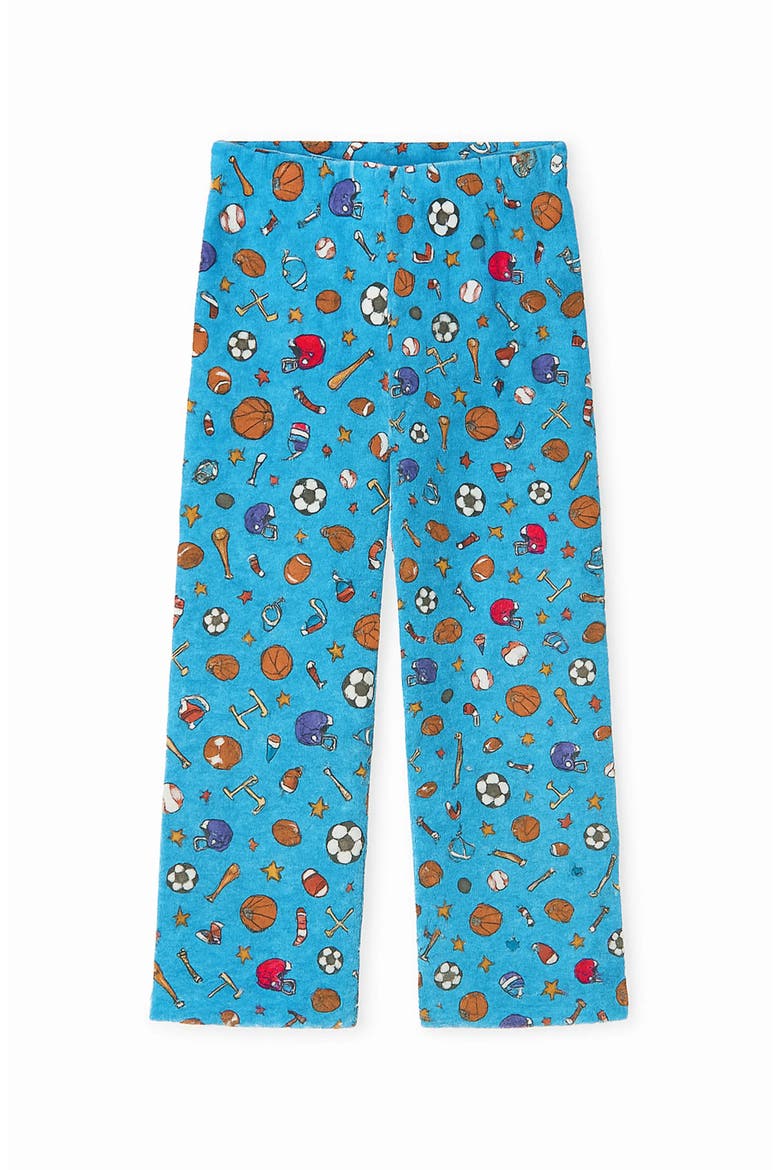 Plush Sports loungewear pant, Main, color, Blue