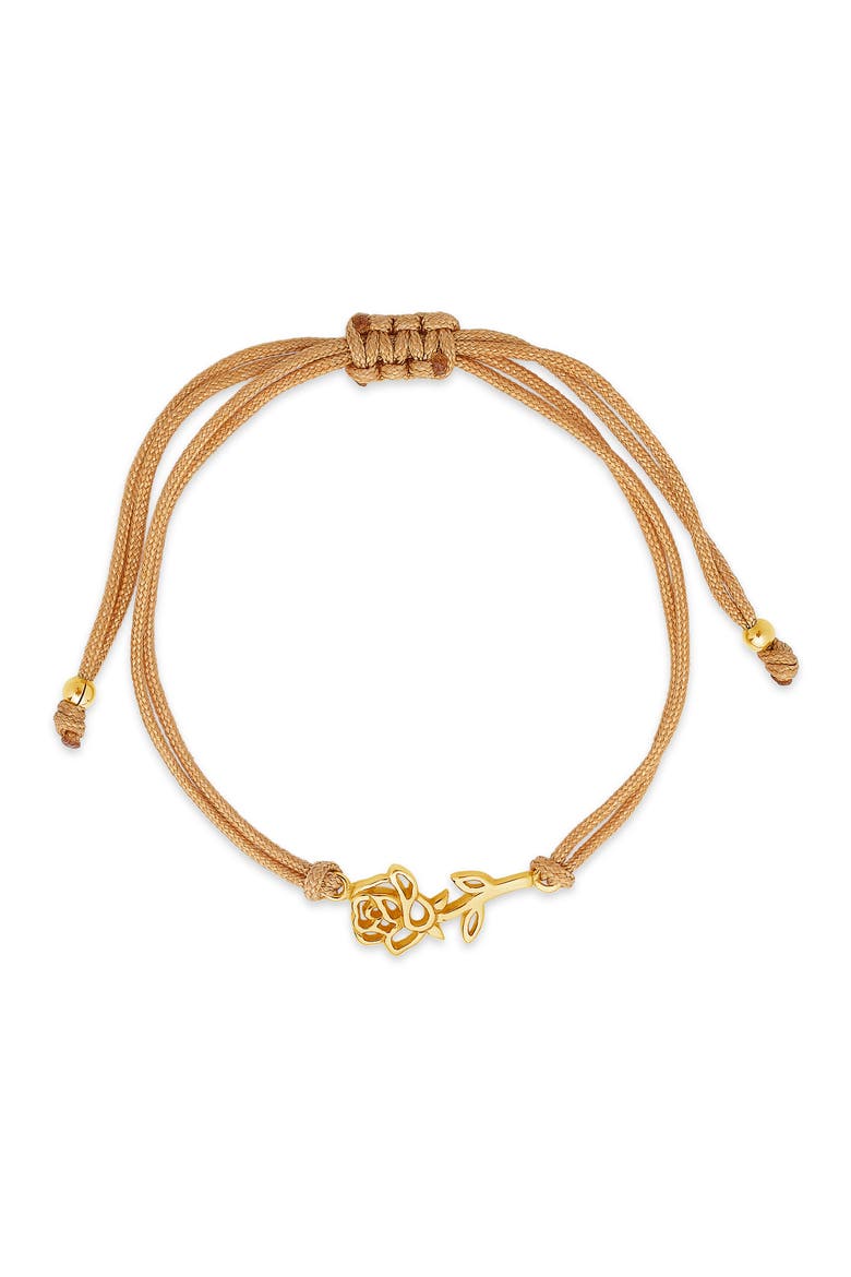 Birth Flower Bracelet, Alternate, color, GOLD- JUNE