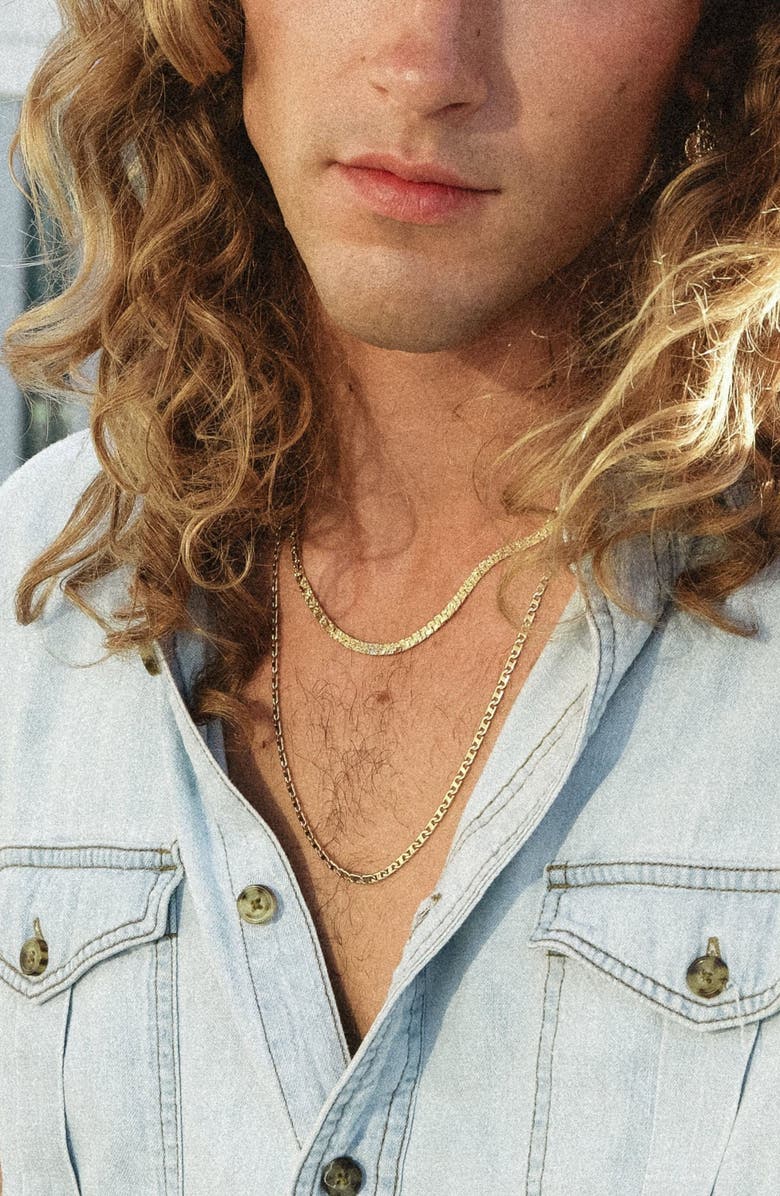 Child of Wild Mariner Chain Necklace, Alternate, color, Gold