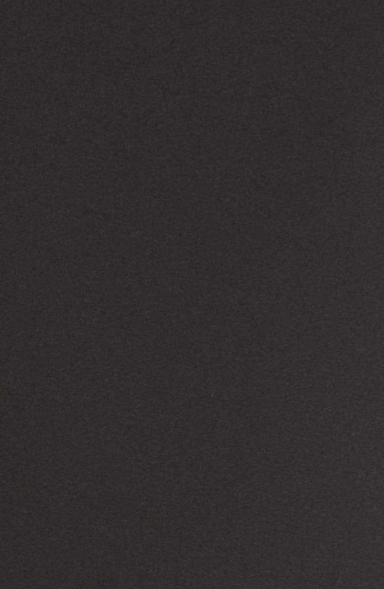 Good American Strong Shoulder Scuba Crepe Crop T-Shirt, Alternate, color,