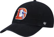 '47 Men's '47 Black Denver Broncos Clean Up Legacy Adjustable Hat