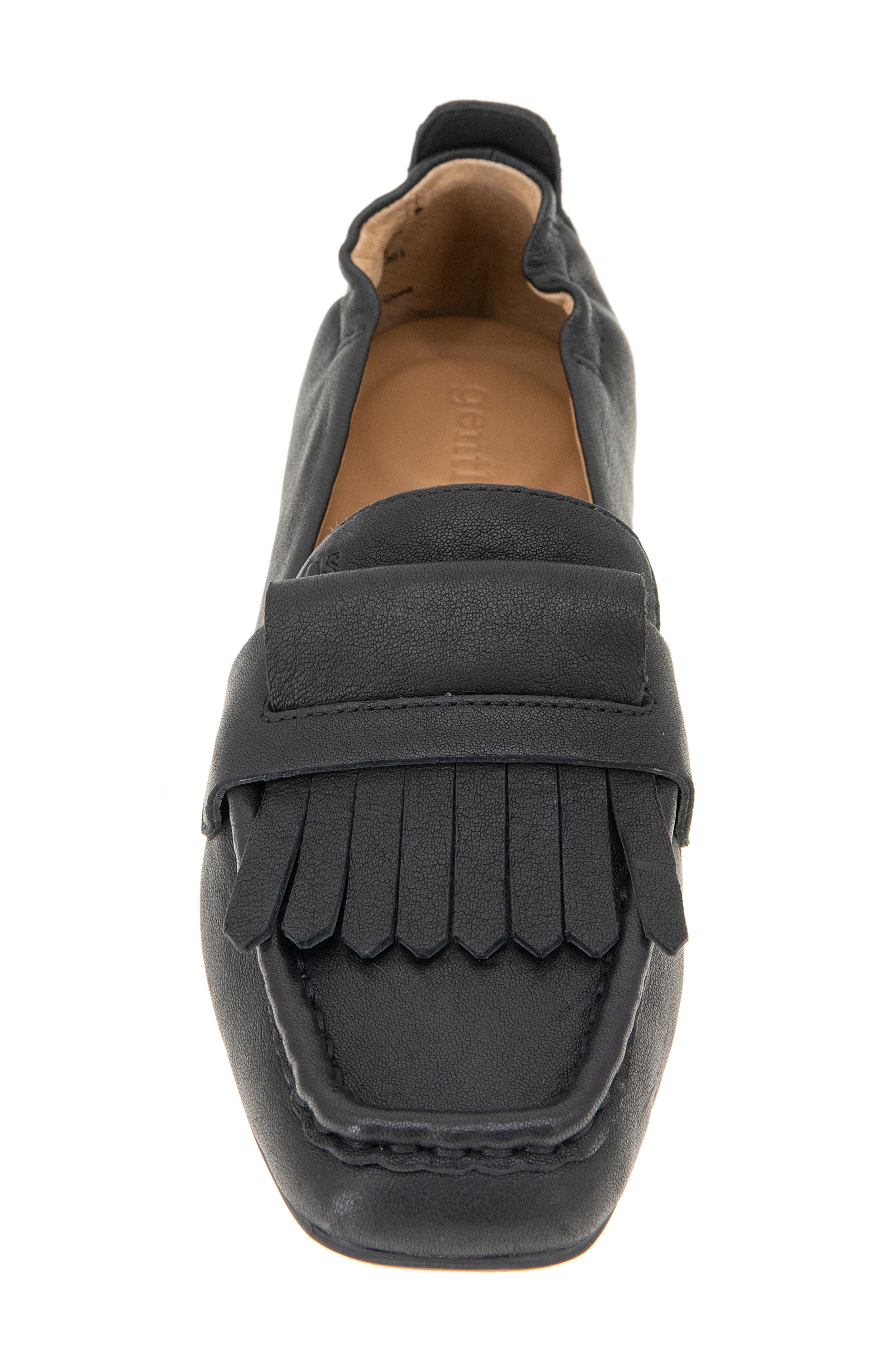 Gentle Souls Scotty Kiltie Loafer, Alternate, color, Black