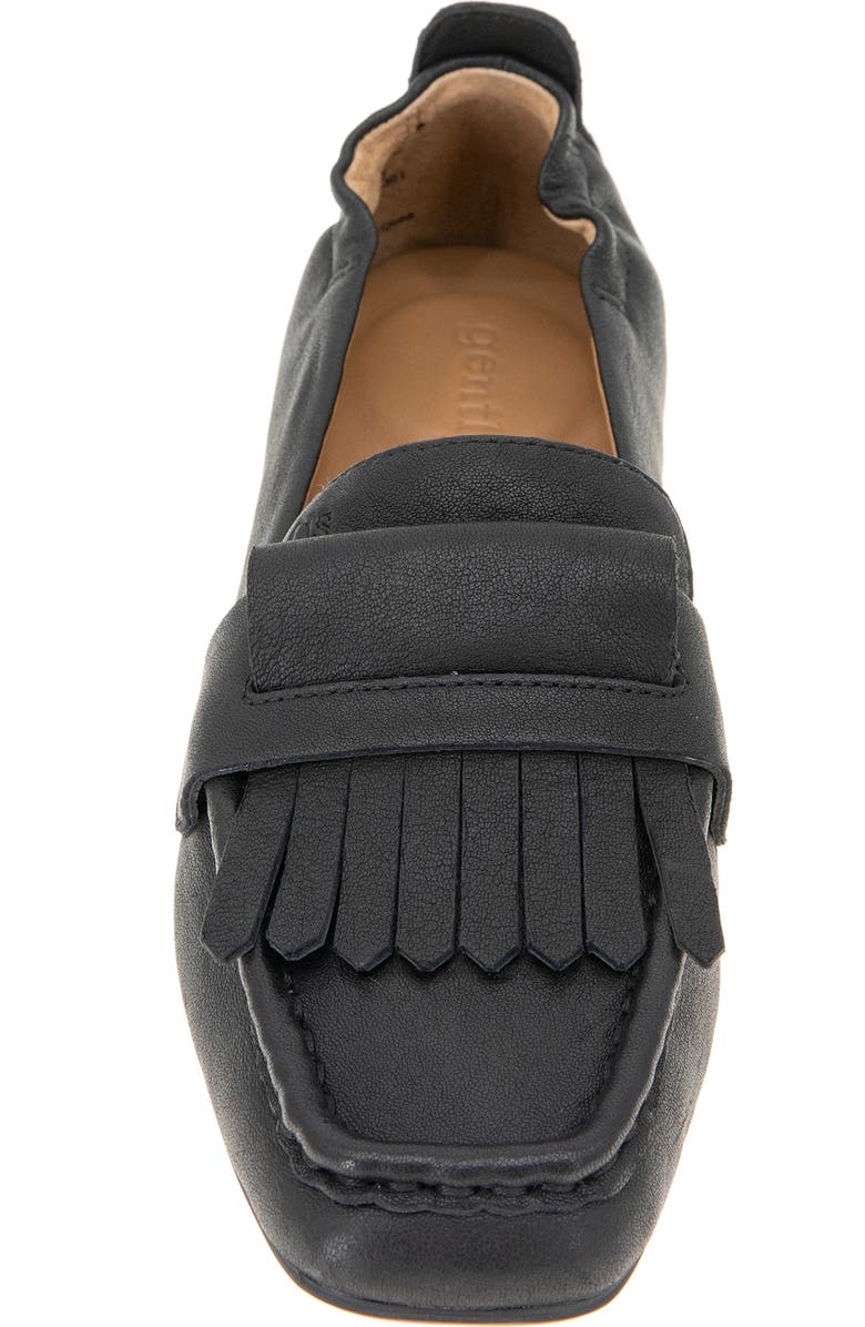Gentle Souls Scotty Kiltie Loafer, Alternate, color, Black