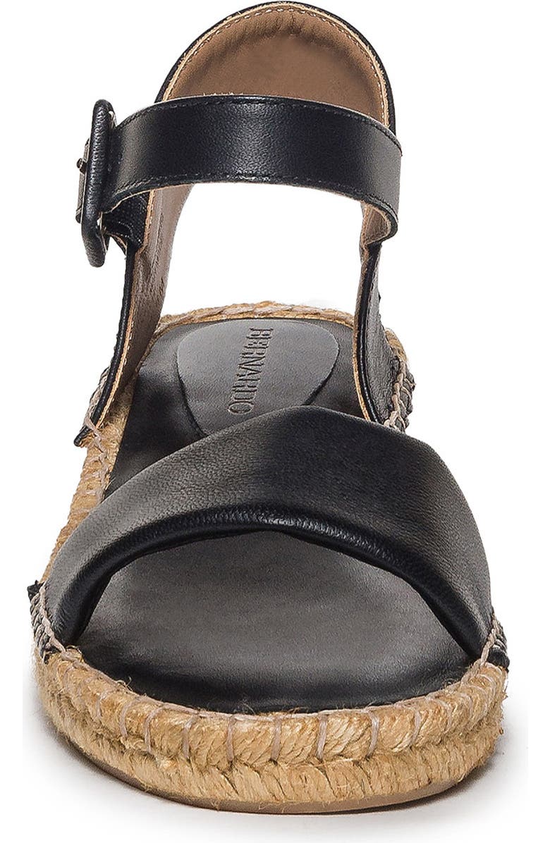 Bernardo Footwear Madrid Ankle Strap Espadrille Platform Wedge Sandal, Alternate, color,
