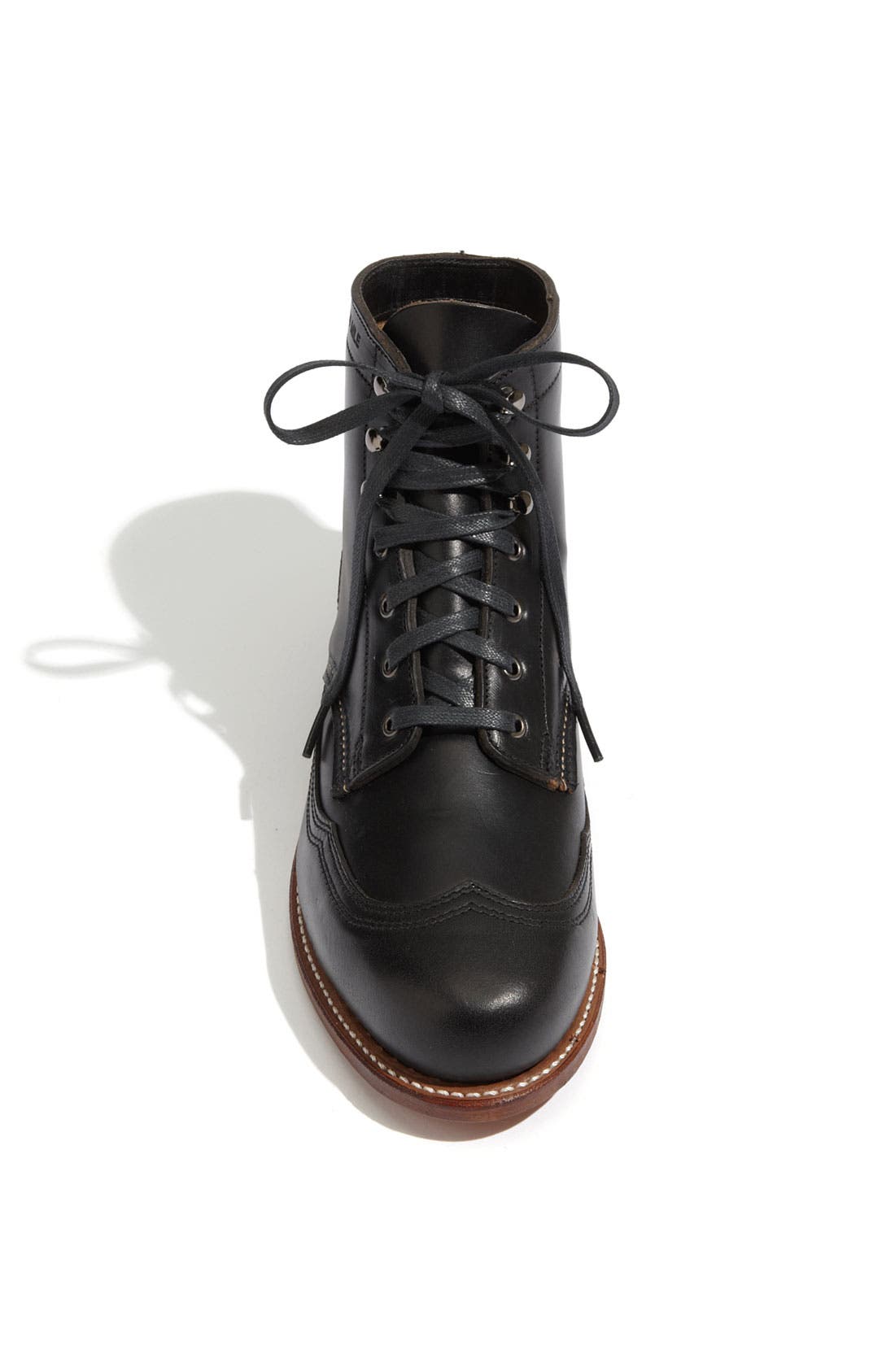'1000 Mile - Addison' Wingtip Boot, Alternate, color, BLACK