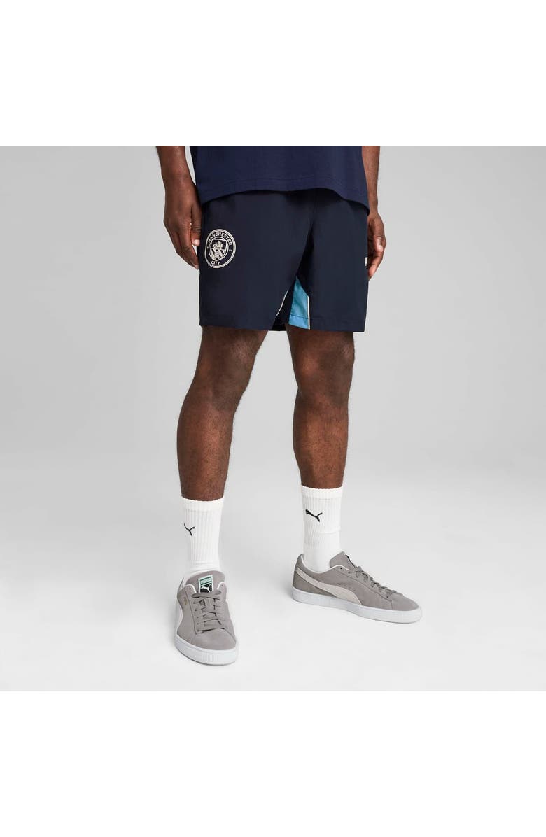 PUMA Men's Puma Navy Manchester City ftblArchive dryCELL Shorts, Alternate, color, 