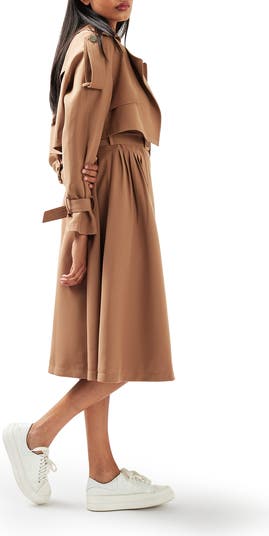 Manhattan Crop Trench Coat