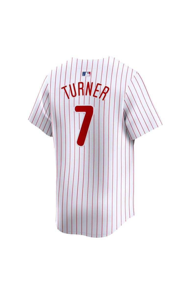 Nike Men's Nike Trea Turner White Philadelphia Phillies Home Limited Player Jersey, Alternate, color, White