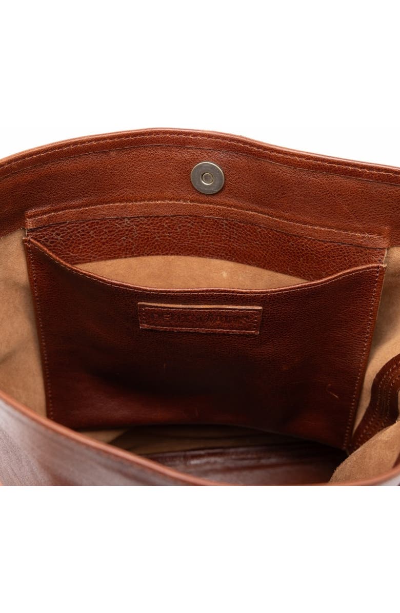 Deux Mains Sarah Shoulder Bag, Alternate, color, Mahogany