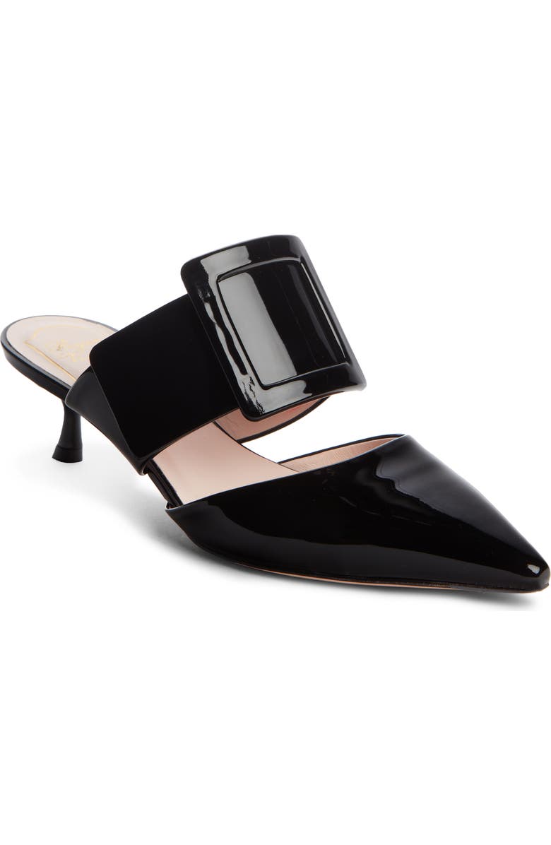 Roger Vivier Viv in the City Pointed Toe Mule, Main, color,