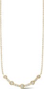 Dana Rebecca Designs Lulu Jack Diamond Curved Bar Pendant Necklace