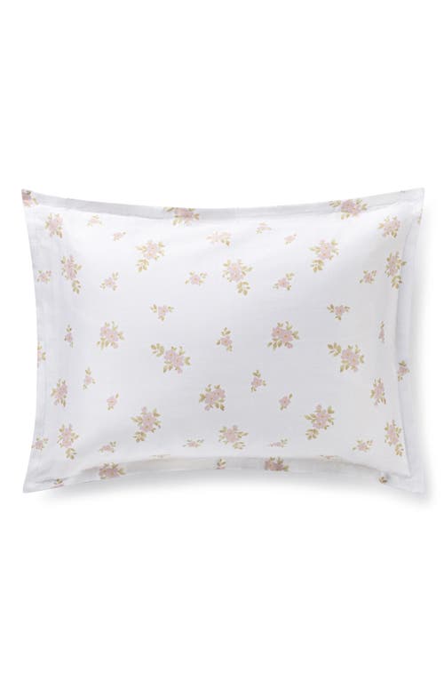 Domani Home Jardin Cotton Standard Sham In White